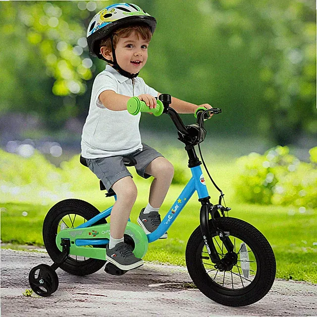 12-Inch Kids Bicycle w/ Adjustable Seat Front Handbrake & Coaster Brake