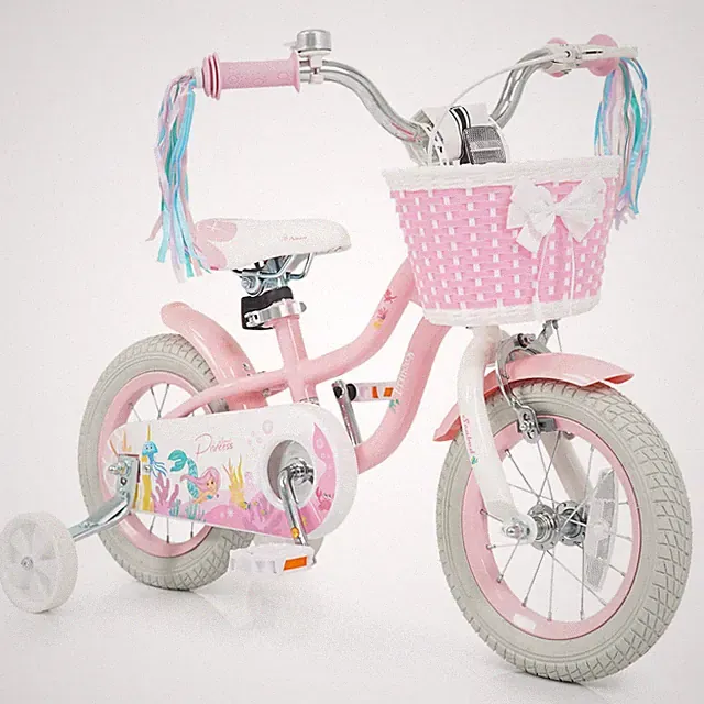 12" Kids Bike w/Training Wheels Hand Coaster Brakes Adjustable Seat Handlebar