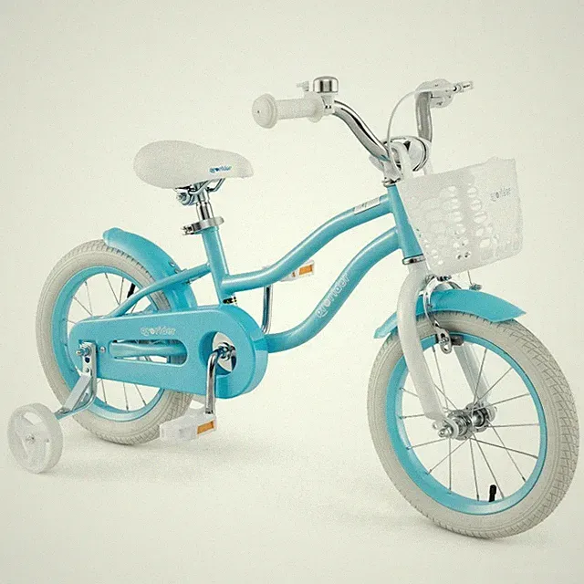 14" Children Training Bicycle Kids Bike Gift Kids w/Height-Adjustable Handlebar
