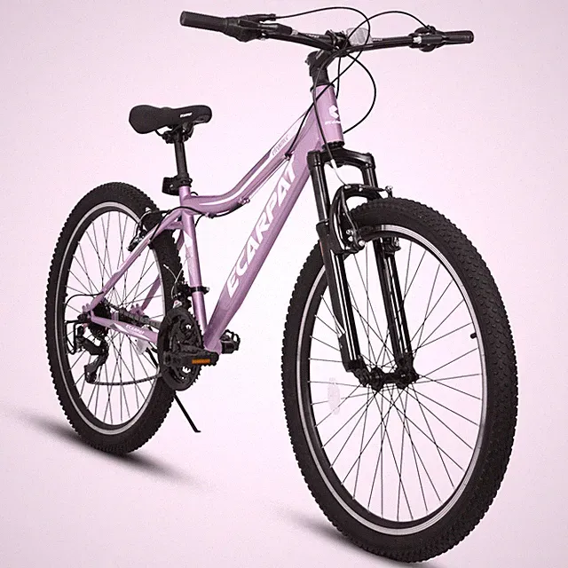 26 in Mountain Bike 21 Speed Drivetrain V-Brake, Front Suspension for Boys Girls