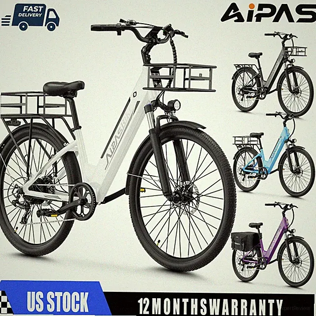 26" Tire Electric Bike for Adults 1100 W E bike 48 V 28 MPH Electric Bicycle