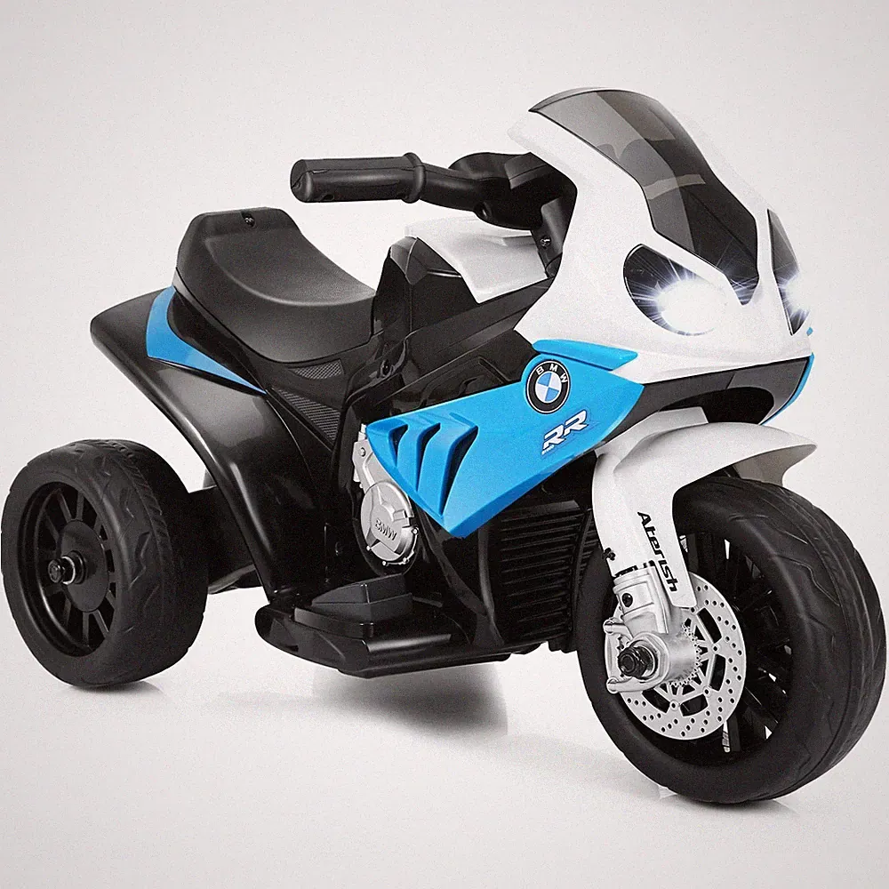 Kids Ride On Motorcycle BMW Licensed 6V Electric 3 Wheels Bicycle w/ Music&Light