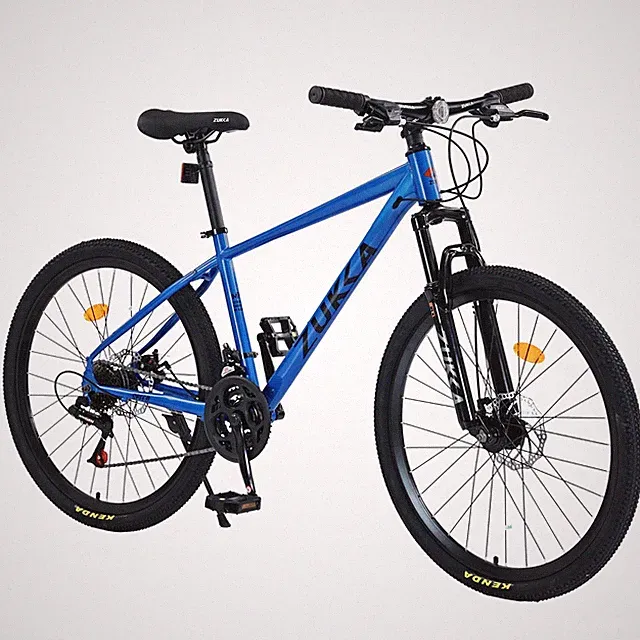Mountain Bike for Men and Women 26 inch 24 Speed Suspension Fork KENDA Tires
