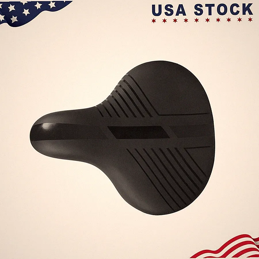 Oversized Bike Seat for Men & Women Comfort, Extra Wide Soft Cushion Bicycle Sea
