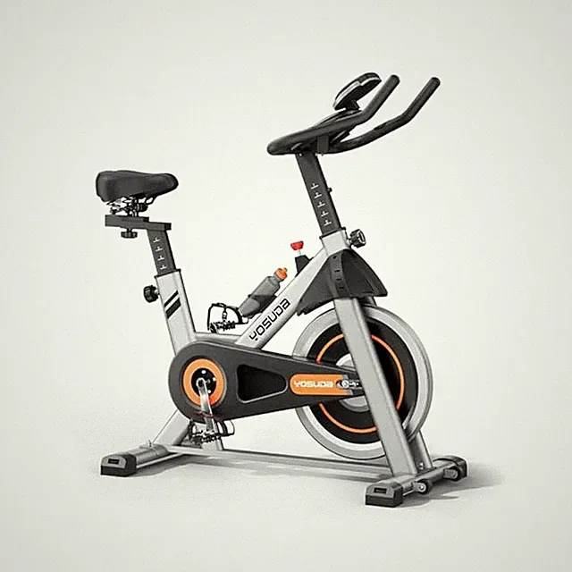 Smooth Indoor Cycling Bike with 300 lb Capacity, Quiet Belt,Driven System and