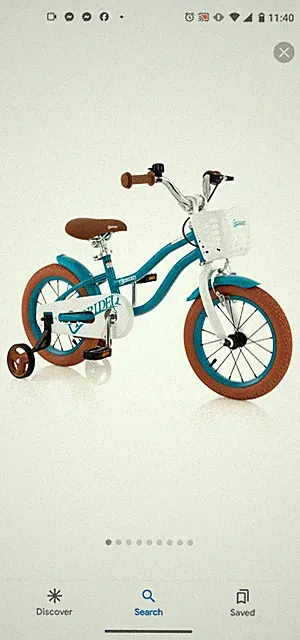 Unlock Adventure: Costway 14" Kid's Bike with Easy-Remove Training Wheels!